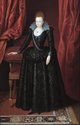 Portrett av en dame, kalt Lady Arabella Stuart