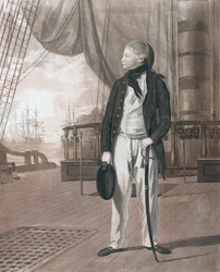 Prins William Henry som midtskipsmann Senere kong William IV