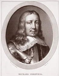Richard Cromwell, tilskrevet Maurin, gravert av de Langlume