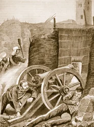 Roberts smale flukt ved beleiringen av Delhi i september 1857