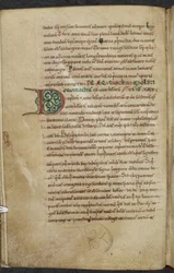 Royal 13. A.XI, f.59vInitial D.De temporum ratione.Bede the VenerableMiscellany of computus and astronomy.11th century-12th century