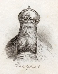 Rudolph I fra Tyskland, fra 'Crabb's Historical Dictionary', utgitt 1825
