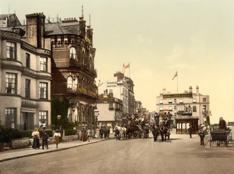 Ryde Hotels, Isle of Wight (håndfarget bilde)