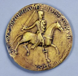 Kong Johns segl (1167-1216) 1200