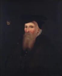 Sir Gilbert Dethick, våpenkonge med strømpebånd