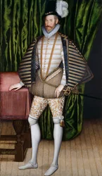 Sir Jerome Bowes (olje på lerret)
