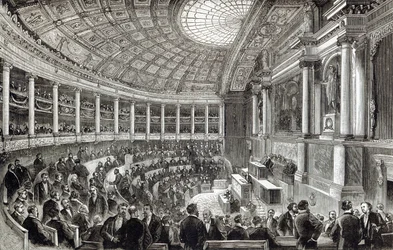 Deputertkammeret, Paris, fra 