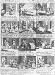 The Doctors in Labour, or a New Whim Wham fra Guildford, 1726