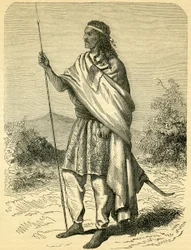 Keiseren Theodor II (ca. 1818-68) (gravering)