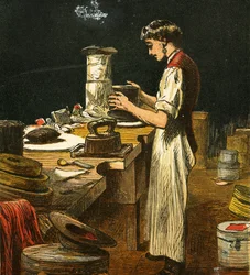 Hattemakeren, 1867