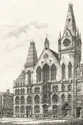 The Memorial Hall, Farringdon Street, fra 