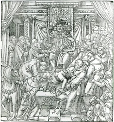 Paven undertrykt av kong Henry VIII, 1534