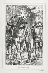 The Scouts at Patay, fra The History of France, av Emile de Bonnechose, utgitt av Ward, Lock and Co, London