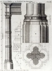 Den andre ordenen av gotisk arkitektur, 1741