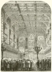 Interiøret i House of Lords
