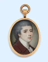 Thomas Graham, ca. 1770 (akvarell på elfenben)