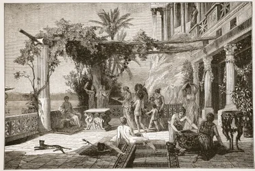 Tiberius ved Kaprea (lito)