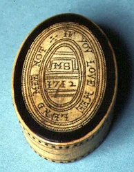 Tobakksboks, 1712 (tre)