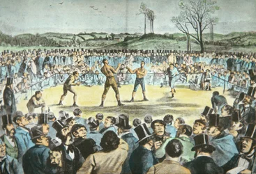 Tom Sayers v. John Heenan i Farnborough, England 17. april