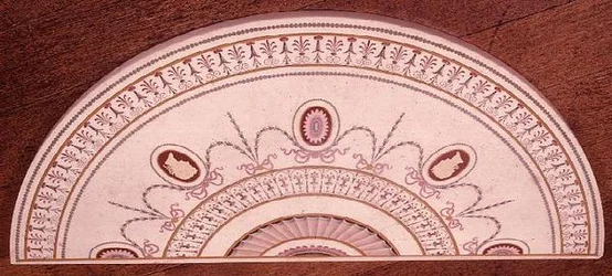 Topp på sidebord av Robert Adam og Thomas Chippendale, design innlagt i scagliola, ca. 1755 (marmor)