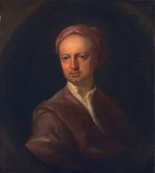Ukjent mann, kalt Oliver Goldsmith, ca.1730