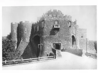 Utsikt over Constables Gate, bygget 1221-27
