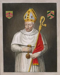 Walter de Merton (d.1277), etter et maleri i Bodleian Gallery