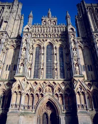 Vestfasade, ca. 1225-50 (detalj)