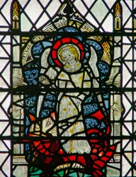 Vindu w36 som viser St Michael