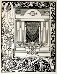 side av «Juda». en samling ballader av den ikke-jødiske poeten Börries von Münchhausen 1900