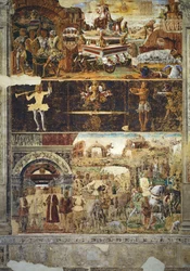 September måned: Vulkans triumf og vektens tegn, fra månedenes rom, 1467-70
