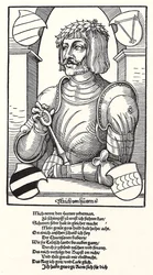 Portrett av Ulrich von Hutten 1488-1523