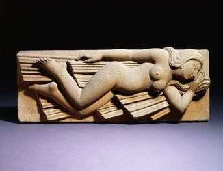 Modell for Sculpture: The South Wind