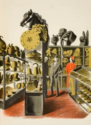 Theatrical Costume and Prop Hire Shop, illustrasjon fra 