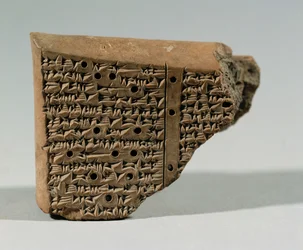 Kopi av Hammurabis lovbok, fra kong Assurbanipals bibliotek i Ninive …