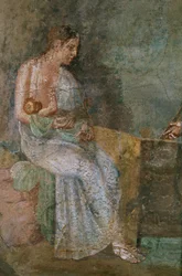 Danae og Perseus som barn