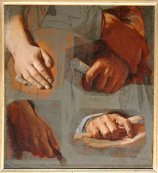Studier for Homers apoteose - 1826-1827 ...