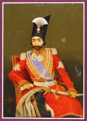 Nasser-al-Din Shah, Qajar-kongen av Persia ...