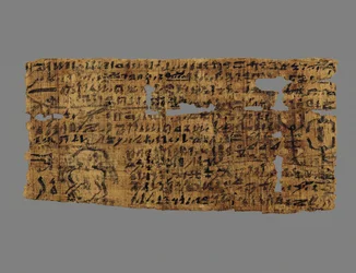 Talisman som beskytter mot feber, fra Deir el-Medineh, 20. dynasti …