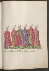 Sultanaens serail; seks vakter ...