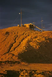Tinngruve på Jos-platået, Nigeria, Afrika