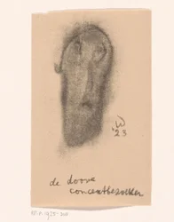 Den døve konsertgjengeren (originaltittel på objekt) Idealisten II og ytterligere Marginalnotater (original serietittel)