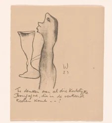 Figuur met groot wijnglas Idealisten II en verdere Kanttekeningen (original series title)   1380099   no       norwegian Successfully Translated  Original: Riault (The Wood Engraver) Translat: Riault (The Wood Engraver) 1253562 no norwegian Successfully Tr