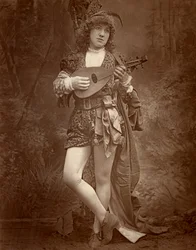 Grace Hawthorne , amerikansk skuespillerinne, 1888.