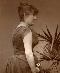 Frøken Edith Woodworth , britisk skuespillerinne, 1888