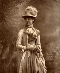 Violet Vanbrugh , britisk skuespillerinne, 1887.