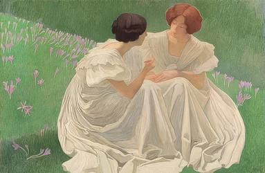 De to hvite (Les Deux Blanches). 1898