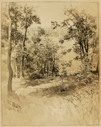 New York, Fort Washington, utsikt over Fort Lee