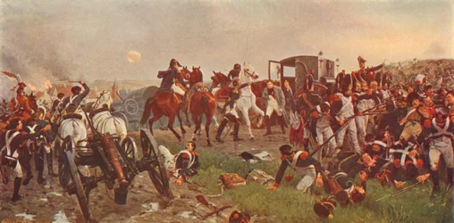 På kvelden av slaget ved Waterloo, 1879 1906.