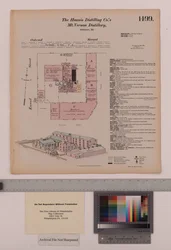 Hannis Distilling Co.s Mount Vernon Distillery, Maryland, Hexamer General Surveys, 1880